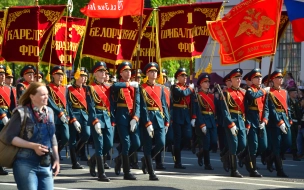 Очередная тренировка к Параду Победы состоялась в Петербурге