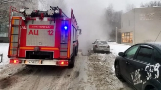 На Маршала Тухачевского прорвало трубу с кипятком