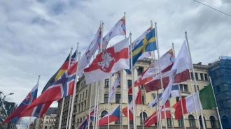 Захарова: снятие флага РФ в Риге является неприкрытым неуважением к госсимволике