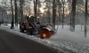 Петербургские дорожники утилизируют более 40 тысяч кубометров снега в сутки