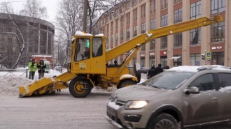 Доля импортной техники для уборки в Петербурге упала до 37%