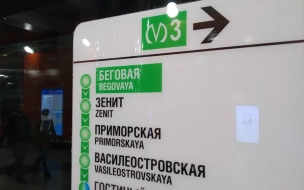 Вагоны на "зелёной" ветке метро Петербурга обновят за 34 млн рублей