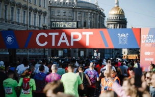 Полумарафон "Северная столица" ограничит движение в центре Петербурга
