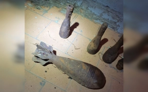В Колпино в парадной нашли пустые мины времен ВОВ