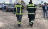 На Шафировском проспекте днем пожарные тушили бытовку
