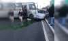 Четыре человека пострадали в ДТП с маршруткой на проспекте Ветеранов