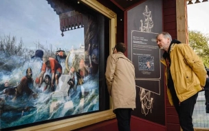 Выставка "30 картин из жизни Петра Великого" на Марсовом поле будет работать круглосуточно