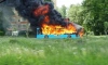 В комтрансе сказали, с чем точно не связано возгорание автобусов в Петербурге