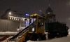 За сутки дорожники вывези с улиц Петербурга 33 тысячи кубометров снега