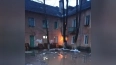 В Сланцах затопило подъезды жилого дома