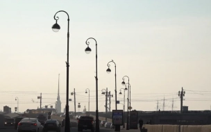 В Петербурге завершился первый этап обновления уличного освещения 