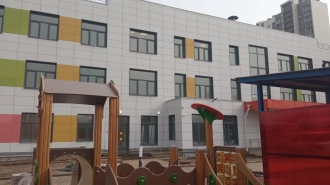 На Русановской улице достроили детский сад на 110 мест