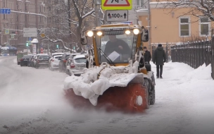 За неделю с петербургских улиц убрали более 38 тыс. кубометров снега