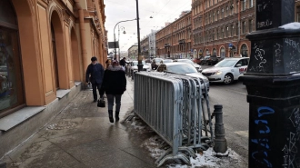 Петербургская полиция взяла ответственность за перекрытие города в феврале