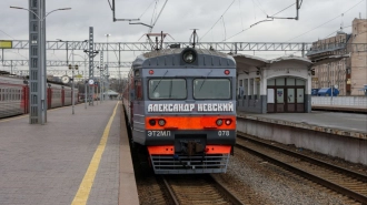 "Александр Невский" отправился с Финляндского вокзала