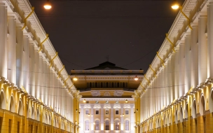 В Петербурге завершилась реставрация фасадов зданий на улице Зодчего Росси