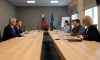 Председатель Северо-Западного банка Сбербанка Дмитрий Суховерхов и губернатор Мурманской области Андрей Чибис провели первую рабочую встречу