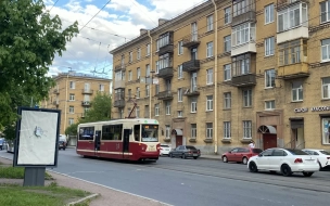 Проспект Обуховской обороны закроют для трамваев на всю рабочую неделю