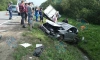 В Тосненском районе двое человек пострадали в ДТП на ЮПК