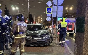 В аварии на Заневском проспекте пострадали шесть пешеходов