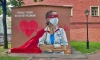 На Литейном появилось граффити в честь медицинских сотрудников 