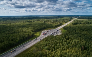 В июне на двух участках трассы М-11 "Нева" повысят скоростной режим до 130 км/ч
