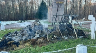 Пожар в музее "Шалаш Ленина" в Сестрорецке обернулся уголовным делом