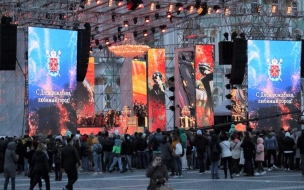 Концерт в честь Дня города на Дворцовой площади посетили 15 тысяч человек