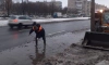 В Петербурге дорожные предприятия ликвидируют последствия оттепели