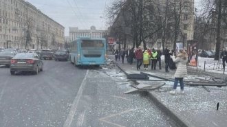 Водитель автобуса, насмерть сбивший женщину на Варшавской улице, стал подозреваемым