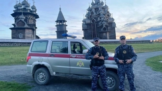 Охраняющие музей-заповедник Кижи росгвардейцы предотвратили пожар