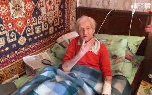 Избитую сиделкой 98-летнюю блокадницу вновь экстренно госпитализировали