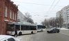 Автобус влетел в стену исторического здания в Уфе 