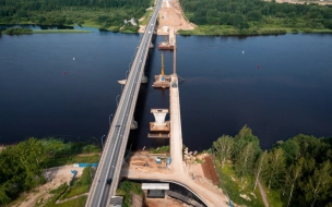 Строительство нового моста в Киришах идет с опережением графика 