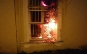В Ломоносове произошел пожар в здании военного комиссариата
