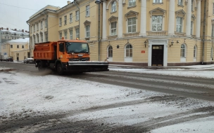 Петербуржцам рассказали, куда можно пожаловаться на плохую уборку снега во дворах 