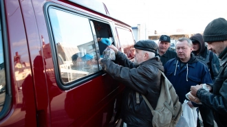 На стоянке "Автобуса милосердия" бездомные смогут получить медпомощь