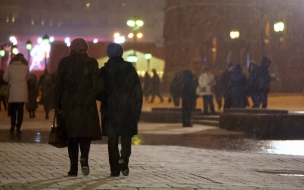 В понедельник в Петербурге похолодает до -4 градусов