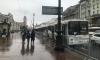 На Невский проспект прибывают пустые автобусы