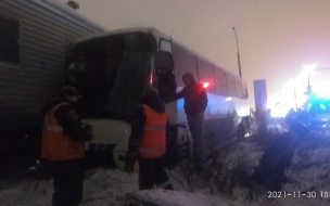 Рейсовый автобус попал под товарный поезд в Новогорелово