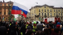 Петербуржцы не могли попасть домой из-за несогласованной акции