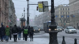В Петербурге 19 февраля объявлен желтый уровень погодной опасности 