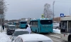 В Пушкине в пробку попали 20 автобусов