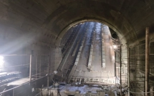 Строительство участка "коричневой ветки" метро стартовало в Петербурге