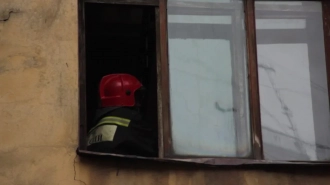 В доме в Выборгском районе сгорел чердак