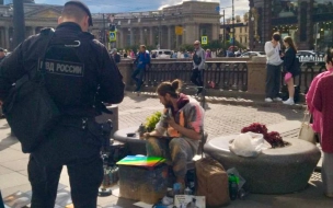 В центре Петербурга пресекли  незаконную торговую деятельность трех точек