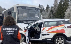 По факту аварии с автобусом и такси на трассе "Нарва" возбуждено уголовное дело