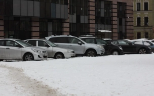 Зону платной парковки в Петербурге в 2024 году будут убирать ежедневно