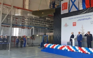 На Средне-Невском судостроительном заводе заложили корабль нового поколения "Полярный"