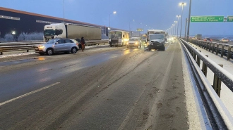 Массовой аварией на КАД заинтересовалась Всеволожская городская прокуратура